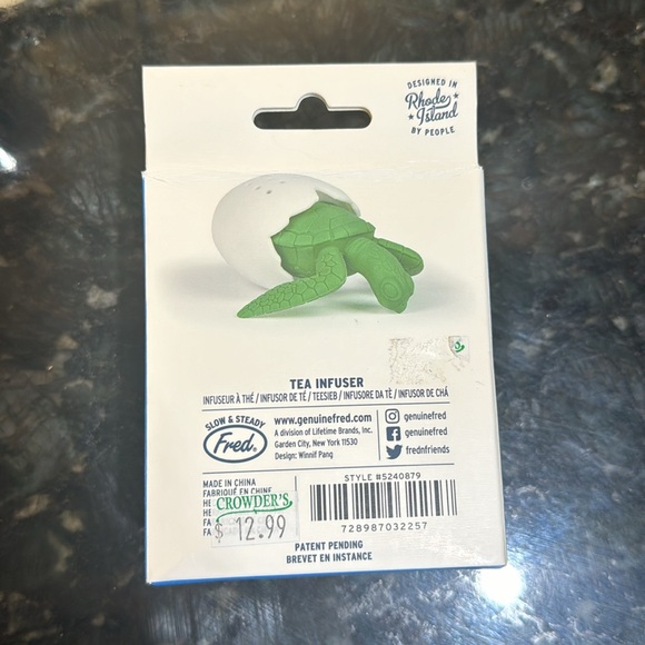 Turtle Tea Infuser, NWT - Picture 2 of 3